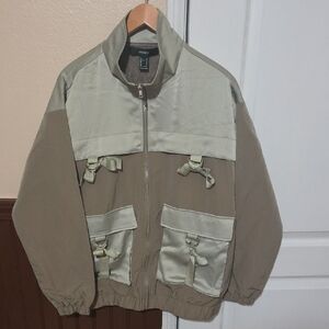 Forever 21 Olive/Sage Casual Jacket